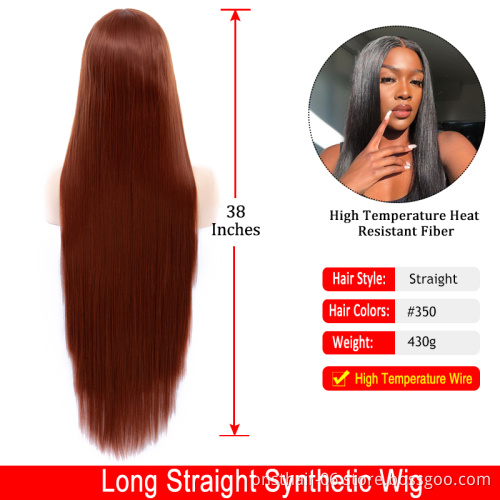 Long Straight Women Synthetic Cosplay Wigs Hair Blue Pink Ombre Wigs for Women Perruque Perucas Halloween Wholesale 40 Inch